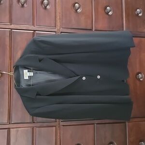 Talbot's Dress Blazer Size 14 Black